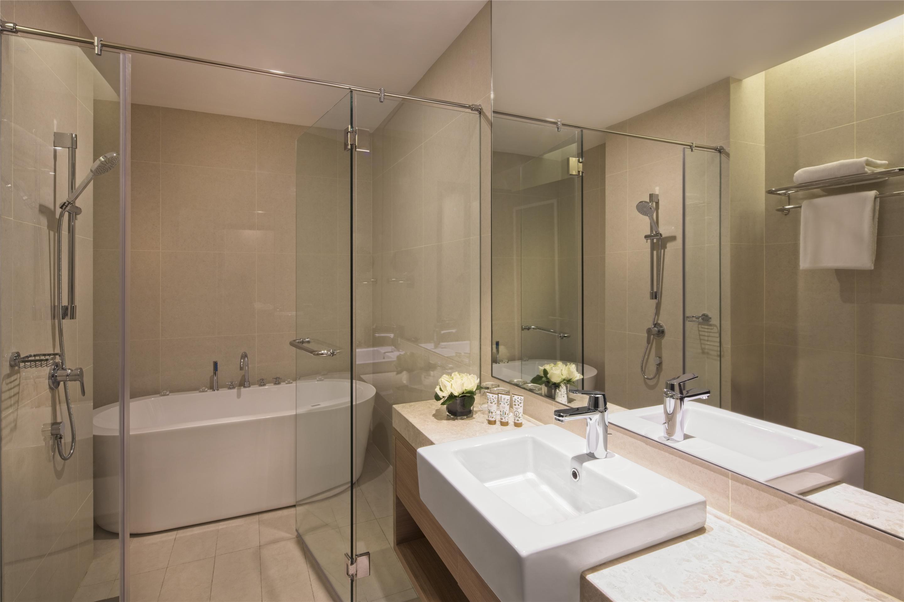 Отель Dorsett Hartamas Куала-Лумпур Экстерьер фото Bathroom